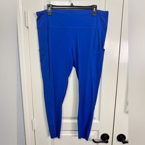 Lululemon Fast & Free 7/8 Tight II *Non-Reflective Nulux 25"